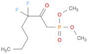 Dimethyl (3,3-difluoro-2-oxoheptyl)phosphonate