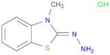 2(3H)-Benzothiazolone, 3-methyl-, hydrazone, monohydrochloride