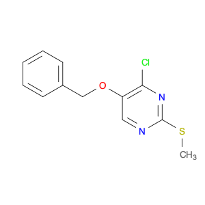 5-(Benzyloxy)-4-chloro-2-(Methylthio)-pyriMidine