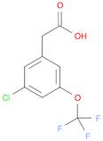 3-CHLORO-5-(TRIFLUOROMETHOXY)PHENYLACETIC ACID