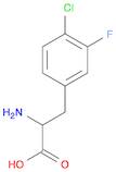 4-CHLORO-3-FLUORO-DL-PHENYLALANINE