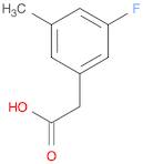 3-FLUORO-5-METHYLPHENYLACETIC ACID