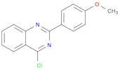 4-CHLORO-2-(4-METHOXY-PHENYL)-QUINAZOLINE