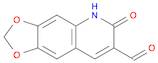 6-OXO-5,6-DIHYDRO-[1,3]DIOXOLO[4,5-G]QUINOLINE-7-CARBALDEHYDE