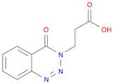 3-(4-OXO-1,2,3-BENZOTRIAZIN-3(4H)-YL)PROPANOIC ACID