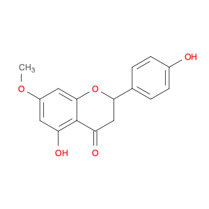 4H-1-Benzopyran-4-one,2,3-dihydro-5-hydroxy-2-(4-hydroxyphenyl)-7-methoxy-