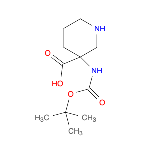 3-(TERT-BUTOXYCARBONYLAMINO)PIPERIDINE-3-CARBOXYLIC ACID