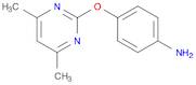 4-((4,6-Dimethylpyrimidin-2-yl)oxy)aniline