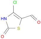 5-Thiazolecarboxaldehyde, 4-chloro-2,3-dihydro-2-oxo-