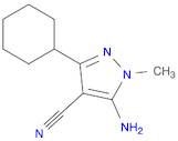 5-Amino-3-cyclohexyl-1-methyl-1H-pyrazole-4-carbonitrile