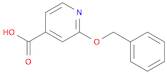 4-Pyridinecarboxylic acid, 2-(phenylMethoxy)-