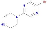 2-BROMO-5-(PIPERAZIN-1-YL)PYRAZINE