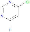 Pyrimidine, 4-chloro-6-fluoro- (9CI)