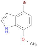 4-BROMO-7-METHOXY-1H-INDOLE