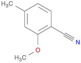 2-METHOXY-4-METHYLBENZONITRILE