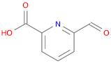 2-Pyridinecarboxylic acid, 6-formyl- (9CI)