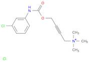 4-(N-[3-CHLOROPHENYL]-CARBAMOYLOXY)-2-BUTYNYLTRIMETHYLAMMONIUM CHLORIDE