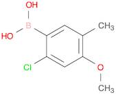 2-CHLORO-4-METHOXY-5-METHYL-BENZENEBORONIC ACID