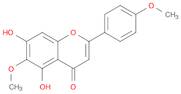 5,7-dihydroxy-6-methoxy-2-(4-methoxyphenyl)-4-benzopyrone