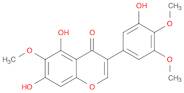 5,7-dihydroxy-3-(3-hydroxy-4,5-dimethoxyphenyl)-6-methoxy-4-benzopyrone