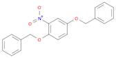 1,4-DIBENZYLOXY-2-NITROBENZENE