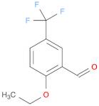 Benzaldehyde, 2-ethoxy-5-(trifluoromethyl)- (9CI)