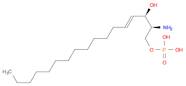 D-erythro-sphingosine-1-phosphate (C17 base)