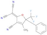 2-dicyanoMethylene-3-cyano-4-Methyl-5-phenyl-5- trifluoroMethyl-2,5-dihydrofuran