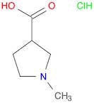 1-Methyl-3-pyrrolidinecarboxylic acid hydrochloride