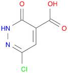 6-CHLORO-3-OXO-2,3-DIHYDROPYRIDAZINE-4-CARBOXYLIC ACID