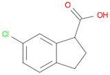 6-CHLORO-2,3-DIHYDRO-1H-INDENE-1-CARBOXYLIC ACID