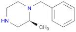 Piperazine, 2-methyl-1-(phenylmethyl)-, (2S)- (9CI)