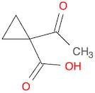 CYCLOPROPANECARBOXYLIC ACID, 1-ACETYL-