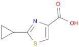 4-Thiazolecarboxylicacid,2-cyclopropyl-(9CI)