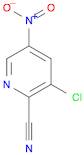 2-PYRIDINECARBONITRILE, 3-CHLORO-5-NITRO-