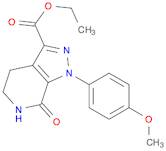 1-(4-Methoxyphenyl)-7-oxo-4,5,6,7-tetrahydro-1H-pyrazolo[3,4-c]pyridine-3-carboxylic acid ethyl ...