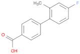 4-(4-Fluoro-2-methylphenyl)benzoic acid