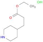 ethyl 3-(piperidin-4-yl)propanoate hydrochloride