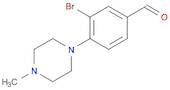 3-Bromo-4-(4-methylpiperazin-1-yl)benzaldehyde