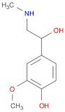 Benzenemethanol, 4-hydroxy-3-methoxy-α-[(methylamino)methyl]-