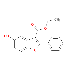 5-HYDROXY-2-PHENYL-BENZOFURAN-3-CARBOXYLIC ACID ETHYL ESTER