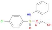 2-(((4-chlorophenyl)sulfonyl)amino)-benzoicaci