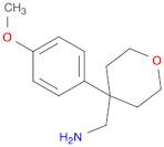 1-[4-(4-METHOXYPHENYL)TETRAHYDRO-2H-PYRAN-4-YL]METHANAMINE