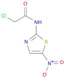 2-Chloro-N-(5-nitro-thiazol-2-yl)-acetaMide, 98+% C5H4ClN3O3S, MW