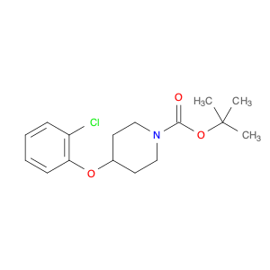 tert-butyl 4-(2-chlorophenoxy)piperidine-1-carboxylate