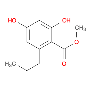 2,4-dihydroxy-6-propyl-benzoic acid methyl ester