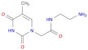 N-(2-AMinoethyl)-2-(5-Methyl-2,4-dioxo-3,4-dihydropyriMidin-1(2H)-yl)acetaMide