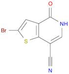 2-broMo-4-hydroxythieno[3,2-c]pyridine-7-carbonitrile