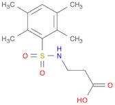 3-((2,3,5,6-Tetramethylphenyl)sulfonamido)propanoic acid