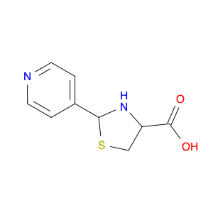 2-(Pyridin-4-yl)thiazolidine-4-carboxylic acid